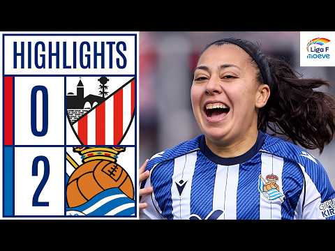 ATHLETIC CLUB 0 - 2 REAL SOCIEDAD | LIGA F MOEVE HIGHLIGHTS