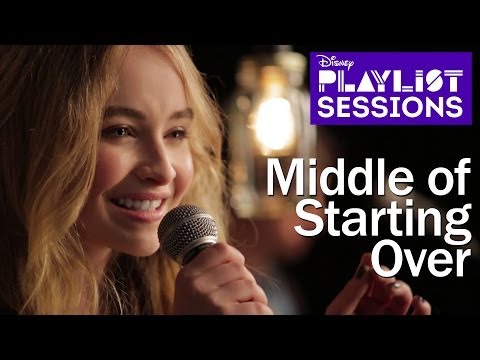 Sabrina Carpenter | Middle of Starting Over | Disney Playlist Sessions
