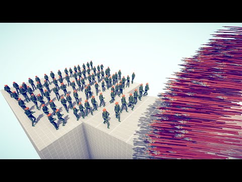 100x FISHERMAN ZOMBIE vs EVERY GOD - Totally Accurate Battle Simulator TABS