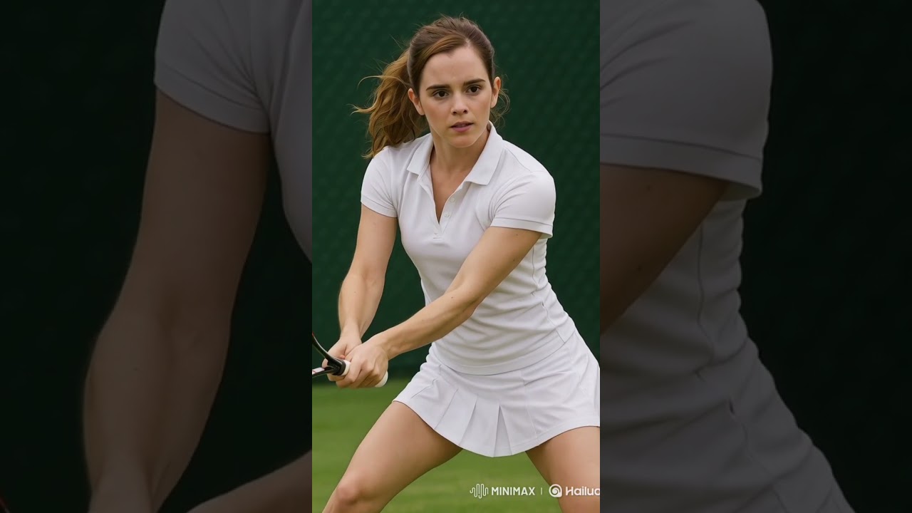 Emma Watson on the Tennis Courts: Moments Where Elegance and Elegance Meet #emmawatson #hermonie