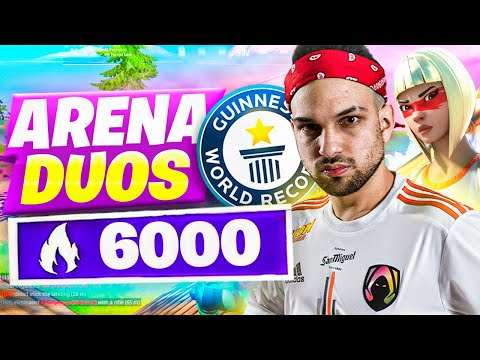 CONSIGUIENDO EL WORLD RECORD DE ARENA DUOS *SPEEDRUN*