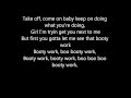 T-Pain booty work lyrics.wmv 