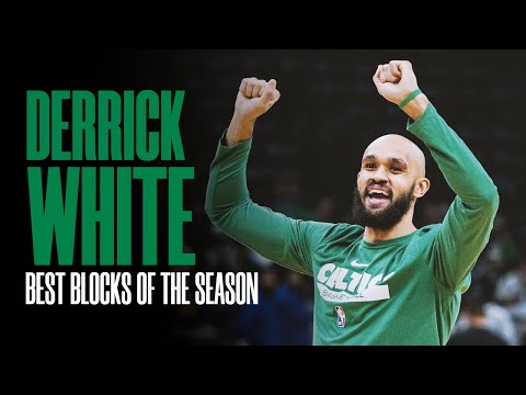 Best of Derrick White's blocks in 2023-24 NBA Regular Season