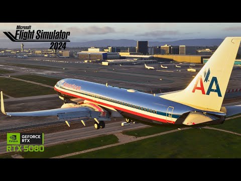 PMDG Boeing 737-800 NG | MSFS 2024 [Full Flight] MEX-LAX | MAX REALISM