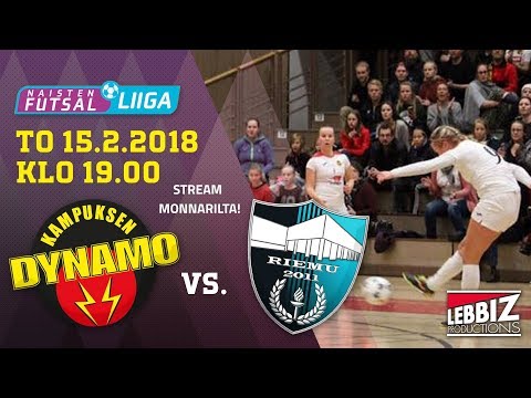 15.02.2018 KaDy - Riemu klo 19.00 Naisten Futsal-Liiga