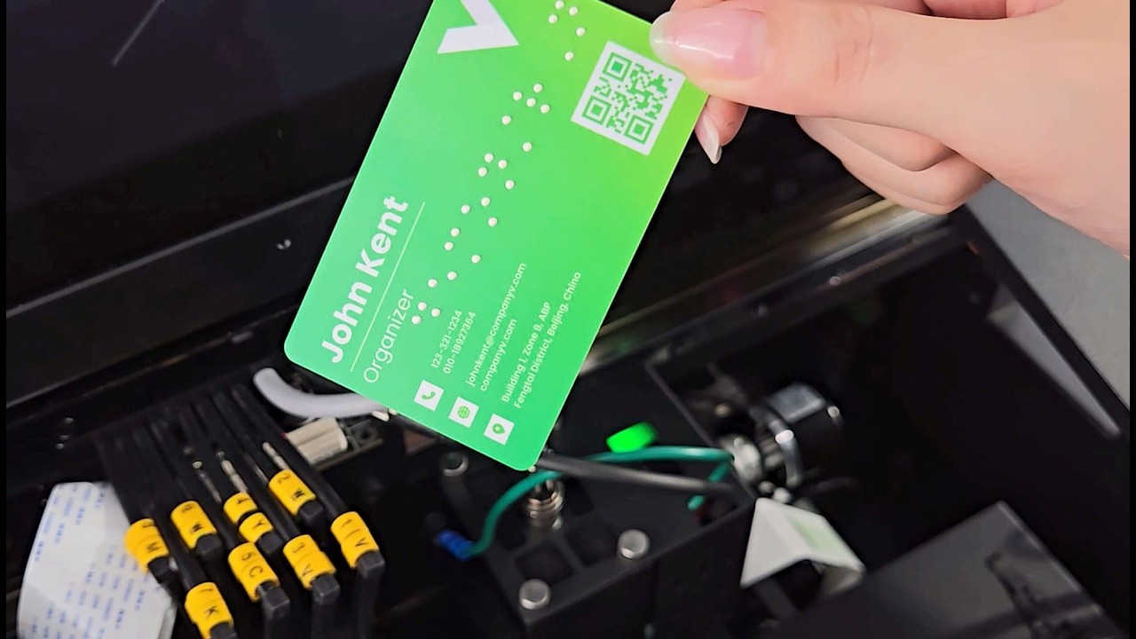 Be Proud of the Next Card You Print – artisJet UV Inkjet Card Printer