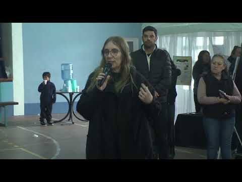 08 San Antonio de Litín: La Inspectora Mária de los Ángeles Federico presenció la feria de ciencias