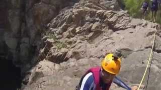 preview picture of video 'Canyoning   Paso de Vaqueros'