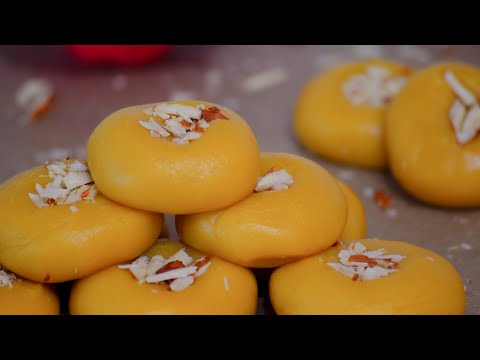 Besan peda | Besan sweet recipe | Sweet recipe | Indian sweet recipe | बेसन पेड़ा | Vibha's Kitchen