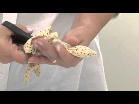 Mulher.com 16/03/2015 Marlei Fosco - Gatinho de maçaneta patchwork