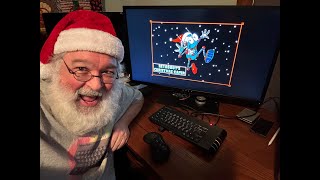 Retrobot's Christmas Caper - Sinclair ZX Spectrum Next 8bit Video Game Competition - Fusion Retro