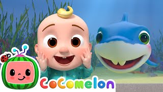 Baby Shark plays Hide and Seek!🦈 CoComelon 🦈 Moonbug Kids - Learning Corner