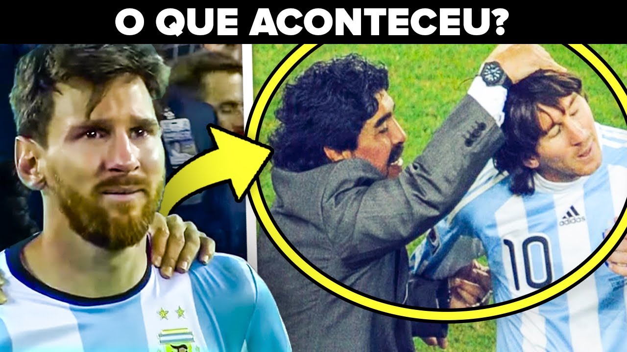 Maradona Impediu Messi de Ganhar a Copa do Mundo. Olha o que Aconteceu