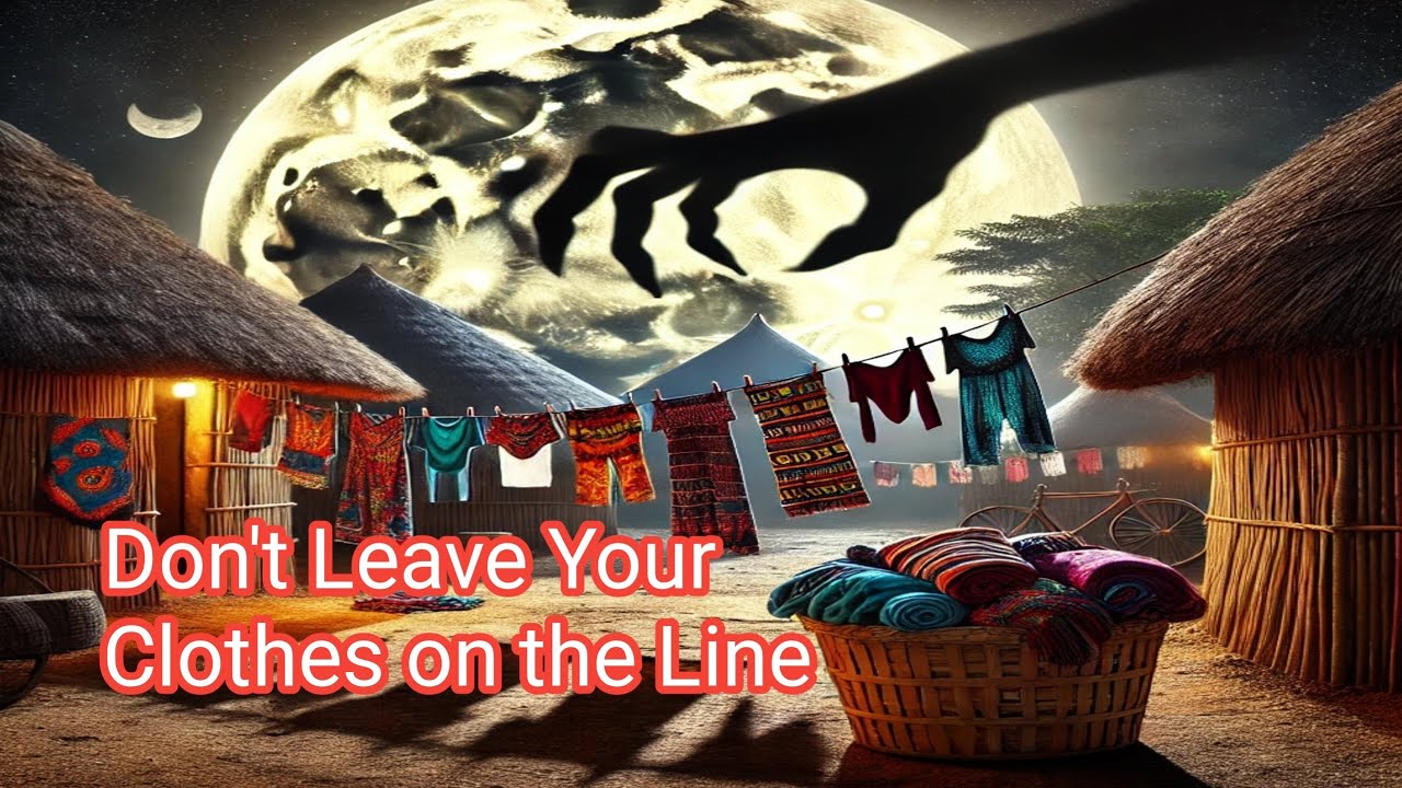 WATCH THIS: Why Africans Don't leave clothes out at night #africanfolklore #africantales