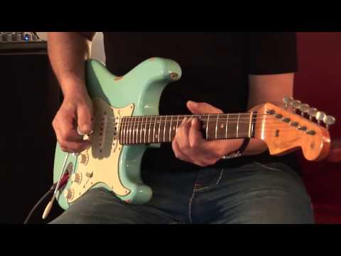 2014 Fender Custom Shop 1960 Stratocaster, Relic, Daphne Blue, Part1
