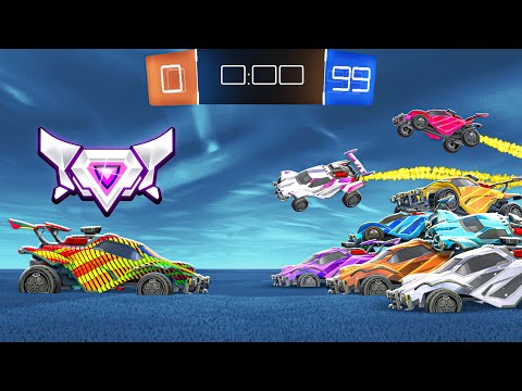 SSL vs Every Rank With a 99 Goal Lead