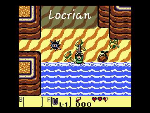 Zelda Link's awakening - Get sword (Locrian)