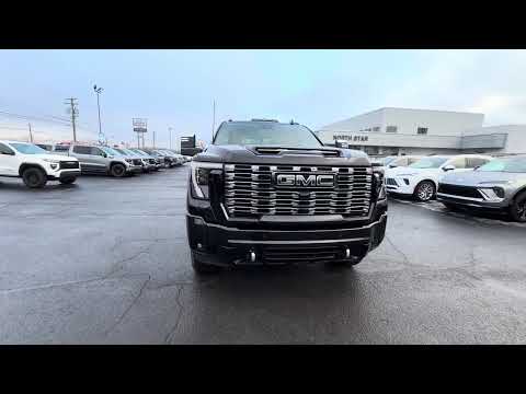 2026 GMC Sierra 3500HD Crew Cab Standard Box 4-Wheel Drive Denali Ultimate in Black for sale at Jack Carter Northstar GM in Cranbrook, BC