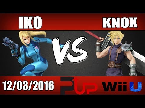 Iko (Zero Suit Samus) vs Knox (Cloud) - Wii U Smashfest