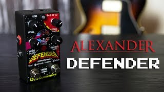 Video thumbnail for Alexander Pedals - Defender (Stargate Drive) Pedal Demo by HarryAndAGuitar