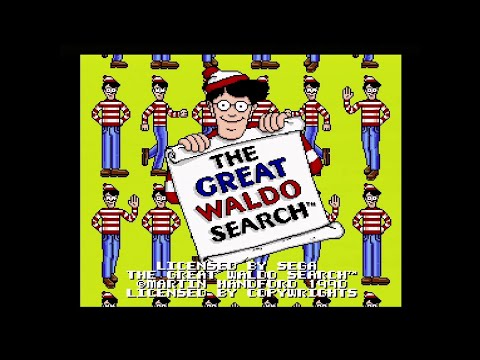 The Great Waldo Search (Genesis / Mega Drive) Playthrough