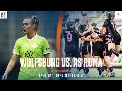 Wolfsburg vs. AS Roma | UEFA Women's Champions Lea...