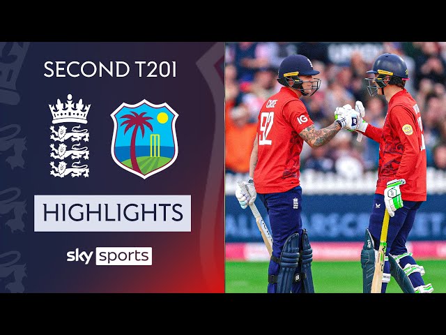 England seal series victory 🏴󠁧󠁢󠁥󠁮󠁧󠁿💥 | England vs West Indies | T20I highlights