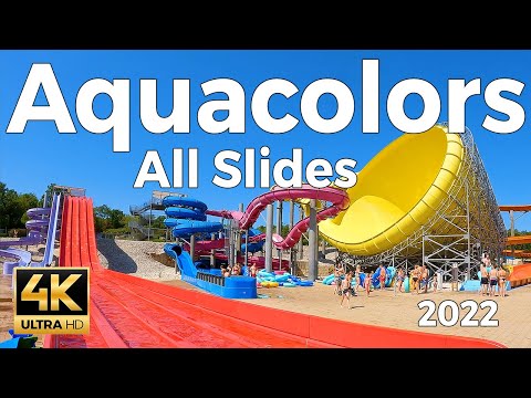 Aquacolors WaterPark, Croatia - All WaterSlides