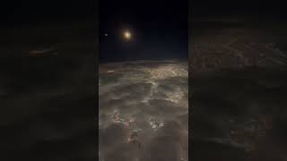 🌜Moon shine☀.... #moon #shine #sky #clouds #plane #black #nasa #nature #night