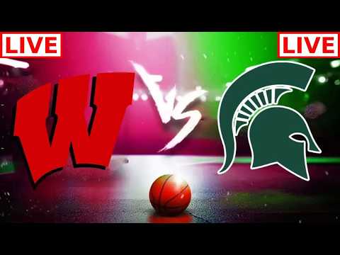 Michigan State vs. Wisconsin LIVE HD | Men's College Basketball | NCAAM LIVE 02/13/2026
