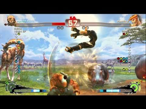 Bullcat [Gouken] vs OT2dr [Adon] SSF4 Japanese Online Ranked Matches - TRUE-HD