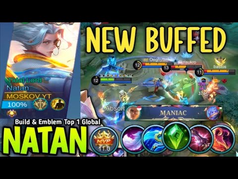 NATAN ONE SHOT DAMAGE BUILD 😱🔥 | BEST META BUILD MLBB 2026