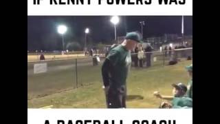 If Kenny Powers was a youth baseball coach