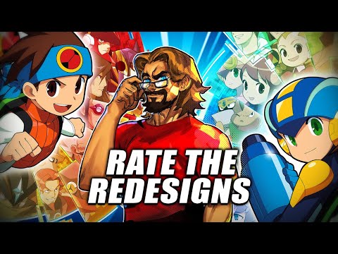 RATE THE REDESIGNS: Mega Man Battle Network Collection