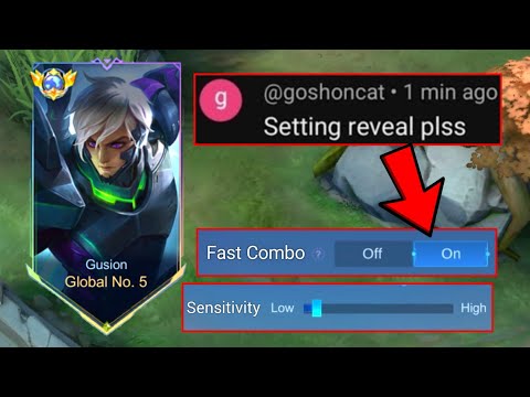 GLOBAL GUSION REVEAL SECRET SETTINGS TO BE FASTHAND THIS 2025 