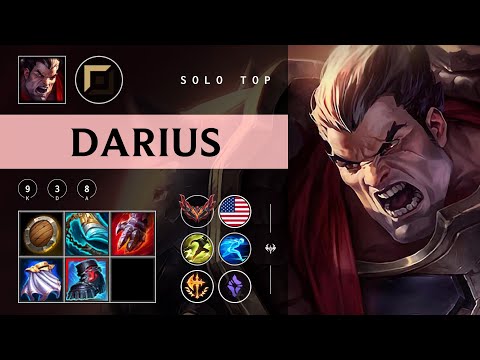Darius Top vs Malphite - NA Grandmaster Patch 25.24
