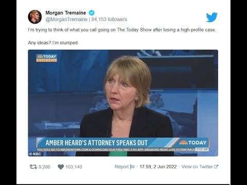 Former TMZ Employee, Morgan Tremaine , Reacts to Amber Heard's Attorney, Elaine Bredehoft, Interview