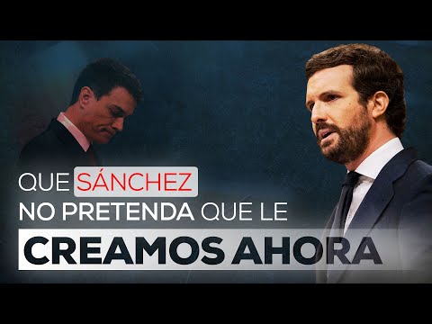 Pablo Casado contesta a Pedro Sánchez en el debate del Congreso