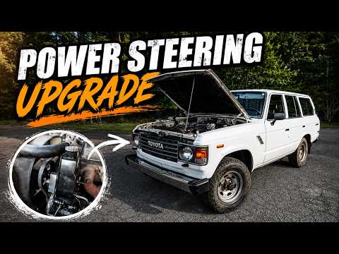 FJ60 Saginaw Power Steering Pump Conversion