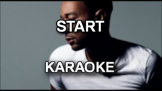 John Legend - Start [karaoke/instrumental] - Polinstrumentalista