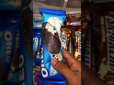 Oreo icecream V/s Snickers icecream  which one should i try ? #asmr #ytshorts #ytviral #shortsfeed