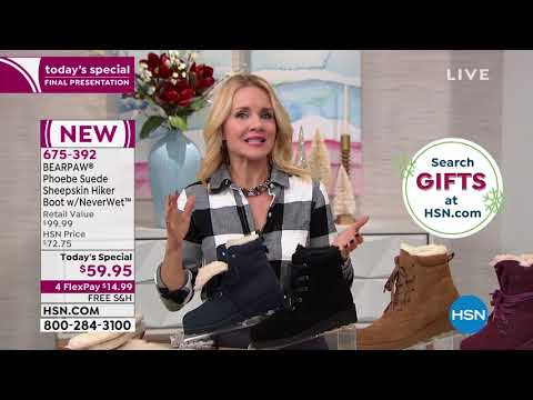 HSN | BEARPAW Footwear 10.03.2019 - 07 PM