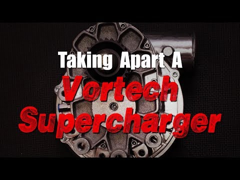 Taking Apart A Vortech Supercharger