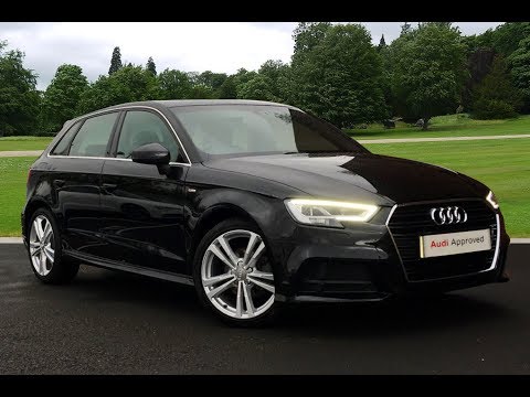 GL67WUK AUDI A3 TDI S LINE BLACK 2017, Bradford Audi