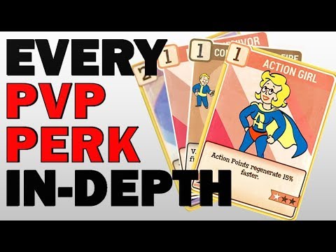 Fallout 76 - EVERY PVP PERK In-Depth Discussion!