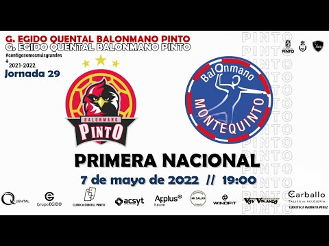 J.29// 1ª Nacional Masculina // QUENTAL GRUPO EGIDO BM PINTO 🆚  BM MONTEQUINTO