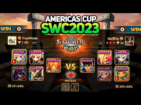 TRUEWHALE vs MADREAMDY (BO5) | SEMI FINAL | SWC2023 Americas Cup - Summoners War