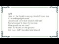 Jakob Dylan - Standing Eight Count Lyrics