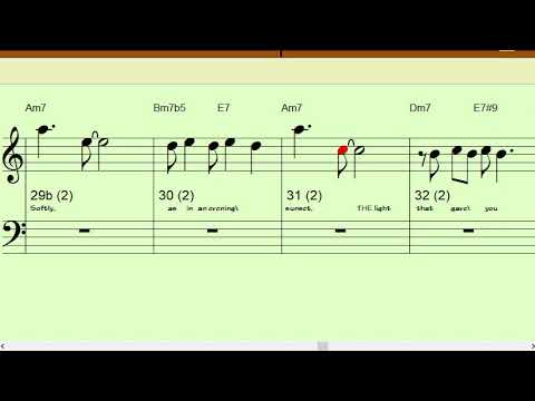 SOFTLY AS IN A MORNING SUNRISE Gm