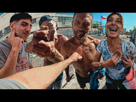 THE CHILLING WORLD OF PASTA BASE - Santiago, Chile 🇨🇱